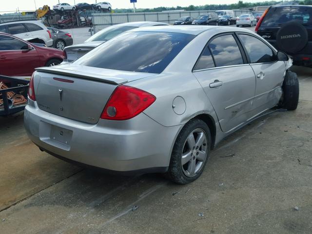 1G2ZH558X64114296 - 2006 PONTIAC G6 GT SILVER photo 4