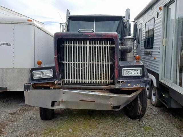 2WKPDCJG5GK914089 - 1986 WESTERN STAR/AUTO CAR CONVENTION BLACK photo 9