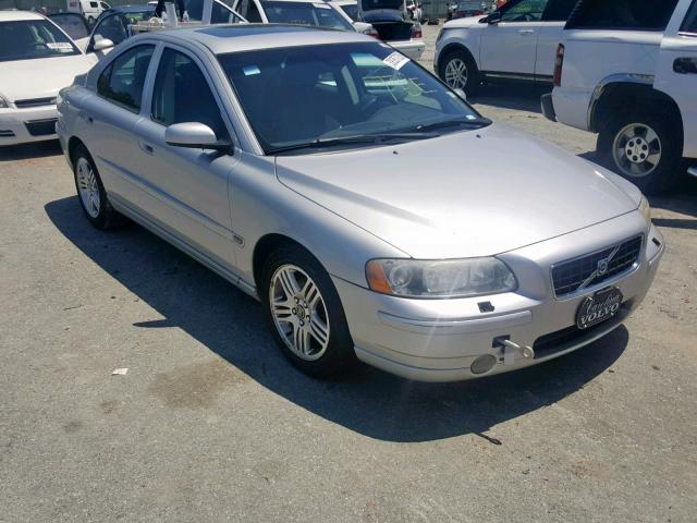 YV1RS592062515705 - 2006 VOLVO S60 2.5T SILVER photo 1