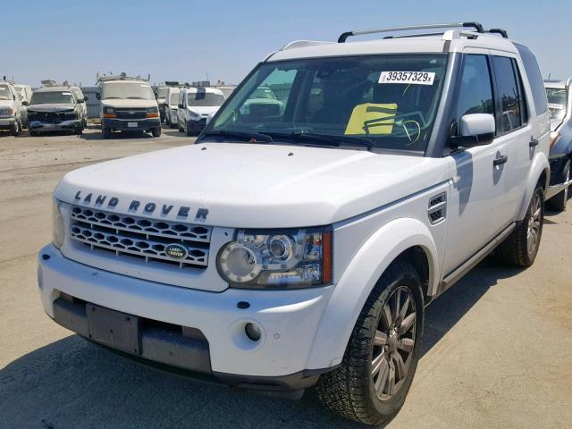 SALAK2D44CA650352 - 2012 LAND ROVER LR4 HSE LU WHITE photo 2