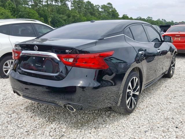 1N4AA6AP8HC453069 - 2017 NISSAN MAXIMA 3.5 BLACK photo 4