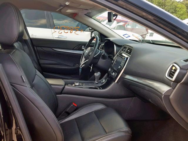 1N4AA6AP8HC453069 - 2017 NISSAN MAXIMA 3.5 BLACK photo 5