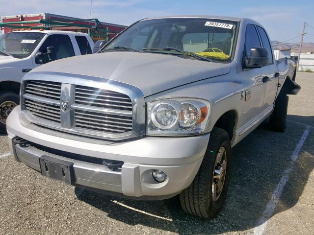 3D7MX38LX9G518158 - 2009 DODGE RAM 3500 SILVER photo 2