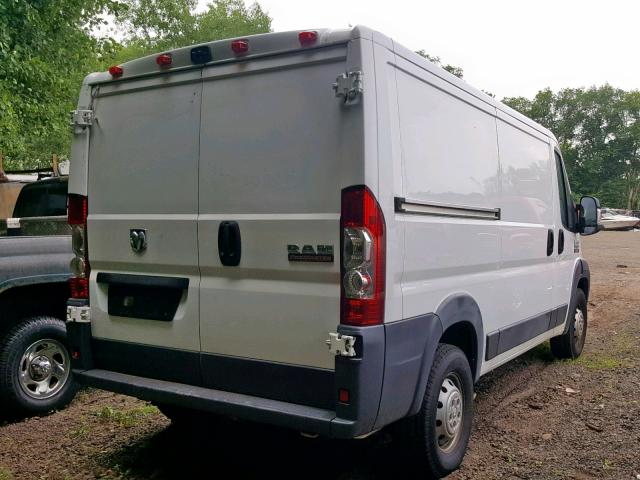 3C6TRVAG5EE109832 - 2014 RAM PROMASTER WHITE photo 4
