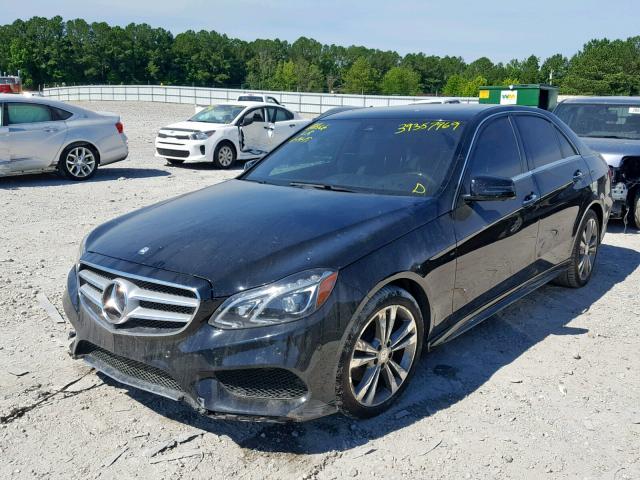 WDDHF5KB9EB023226 - 2014 MERCEDES-BENZ E 350 BLACK photo 2