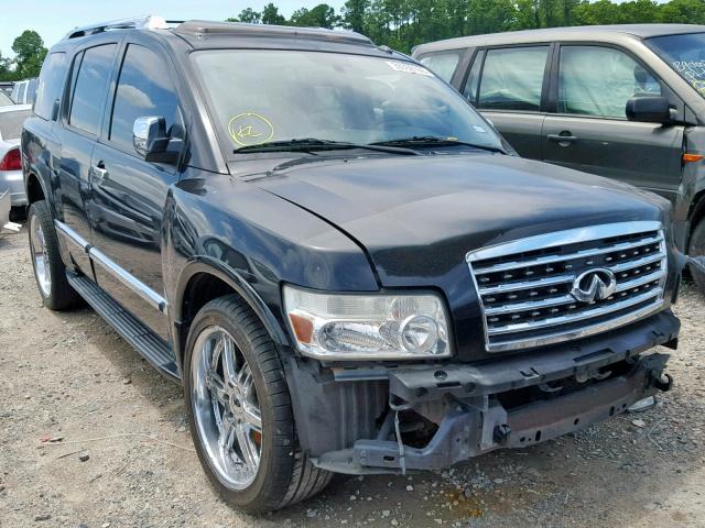 5N3AA08D29N902533 - 2009 INFINITI QX56 BLACK photo 1