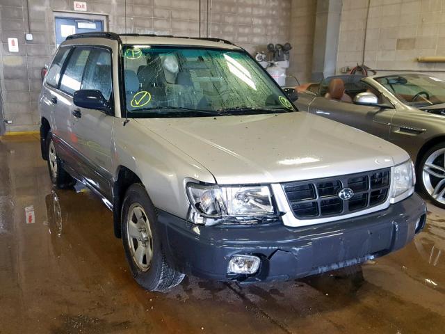 JF1SF6351XG724188 - 1999 SUBARU FORESTER L SILVER photo 1