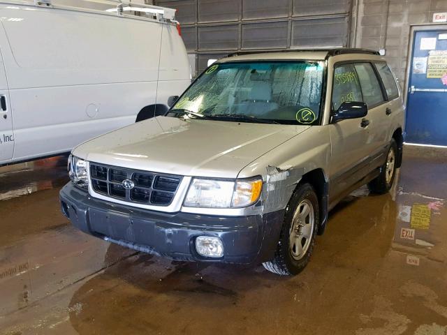 JF1SF6351XG724188 - 1999 SUBARU FORESTER L SILVER photo 2