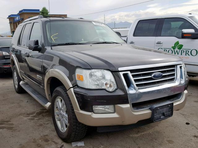 1FMEU74E06UB19589 - 2006 FORD EXPLORER E CHARCOAL photo 1