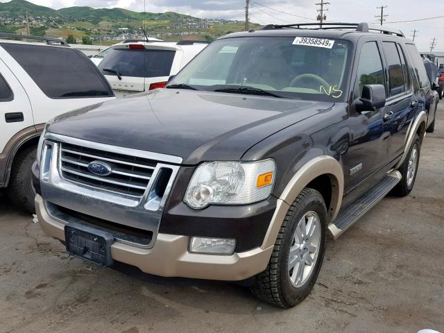 1FMEU74E06UB19589 - 2006 FORD EXPLORER E CHARCOAL photo 2