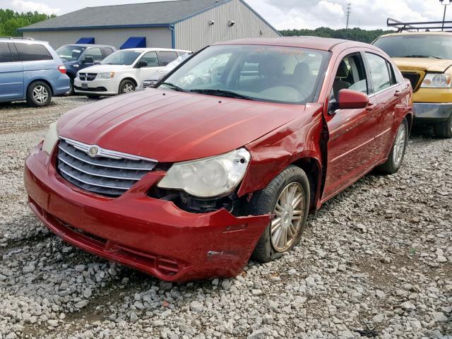 1C3LC56K47N508211 - 2007 CHRYSLER SEBRING TO RED photo 2