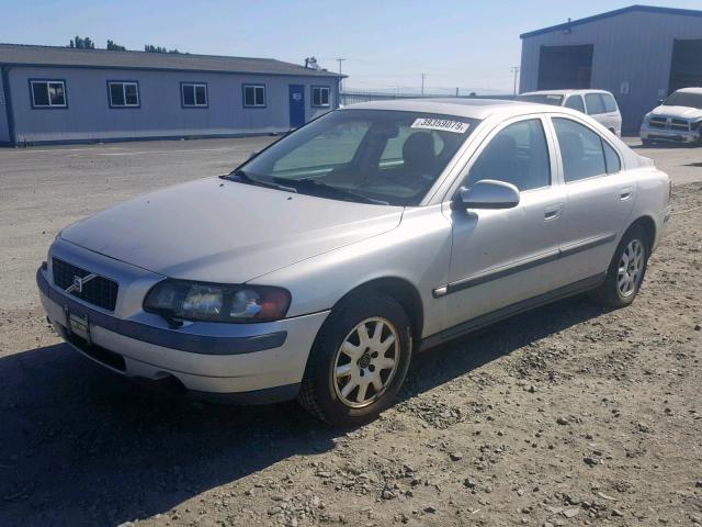 YV1RS61R412043256 - 2001 VOLVO S60 WHITE photo 2