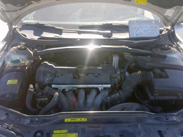 YV1RS61R412043256 - 2001 VOLVO S60 WHITE photo 7