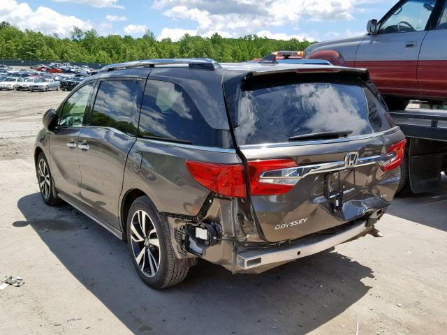 5FNRL6H99JB030606 - 2018 HONDA ODYSSEY EL BROWN photo 3