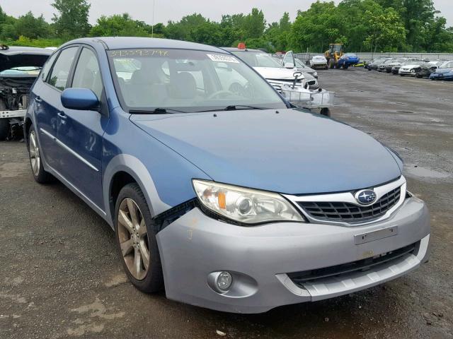 JF1GH63608H837358 - 2008 SUBARU IMPREZA OU BLUE photo 1