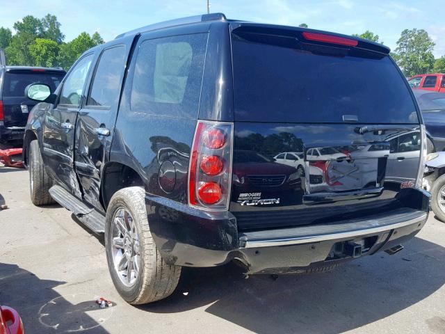 1GKS2EEF4DR260923 - 2013 GMC YUKON DENA BLACK photo 3