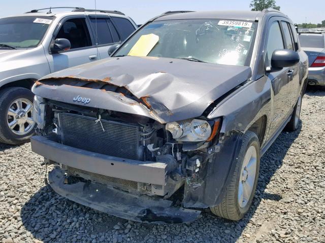 1C4NJCBA1HD147247 - 2017 JEEP COMPASS SP 灰色 照片 2