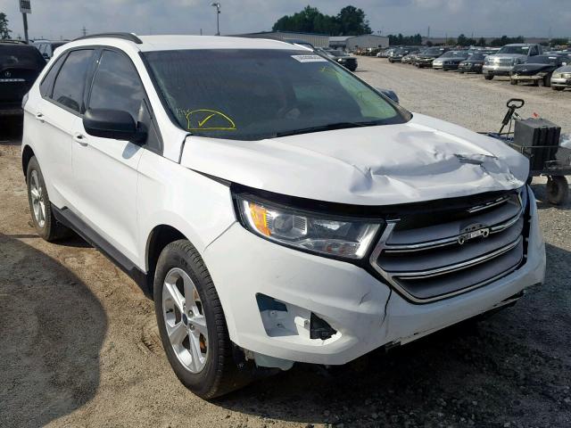 2FMPK3G98JBB25547 - 2018 FORD EDGE SE WHITE photo 1