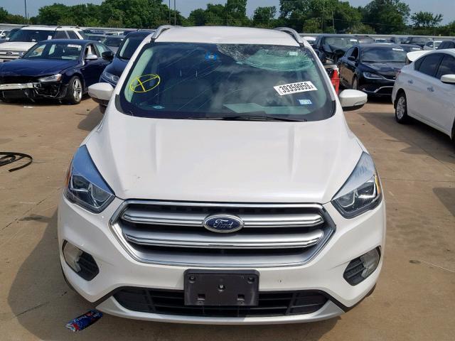 1FMCU0JD1HUB28914 - 2017 FORD ESCAPE TIT WHITE photo 9