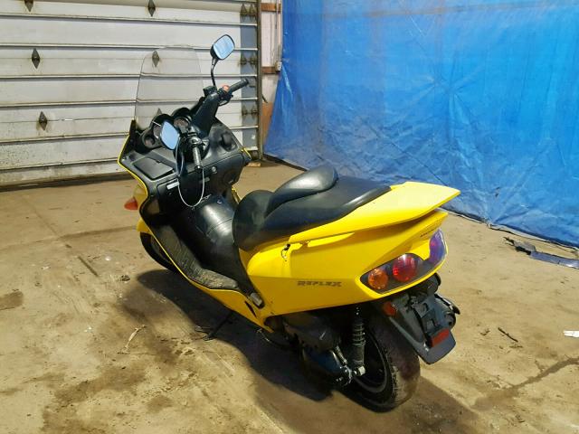 JH2MF06153K100174 - 2003 HONDA NSS250 YELLOW photo 3