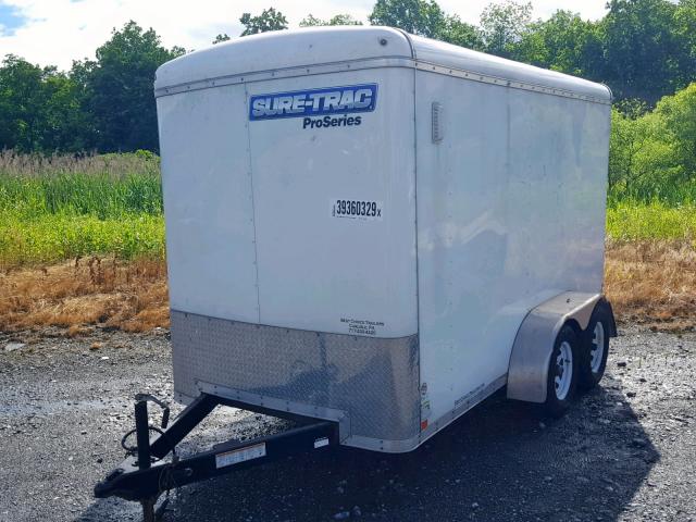 5JW1C1222G2131942 - 2016 SURE TRAILER WHITE photo 2