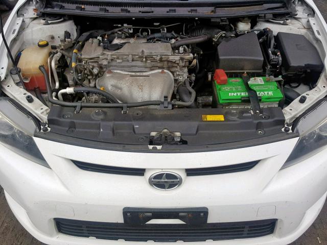 JTKJF5C72B3003520 - 2011 TOYOTA SCION TC თეთრი ფოტო 7