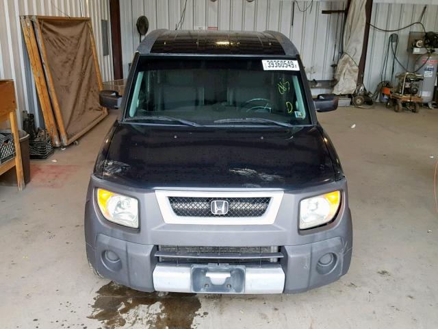 5J6YH285X3L021670 - 2003 HONDA ELEMENT EX BLACK photo 9