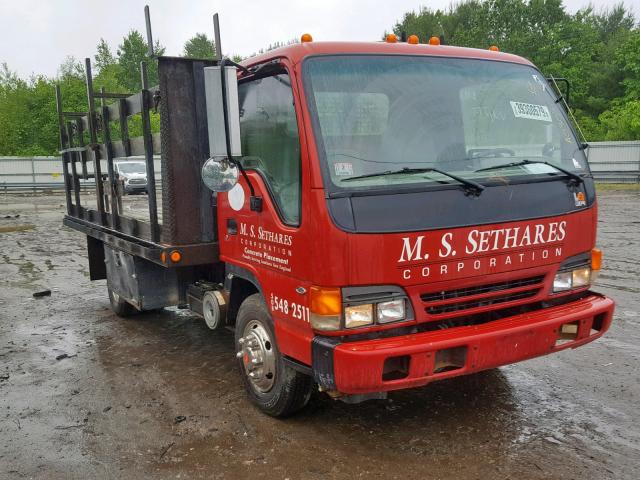 4KLB4B1U35J801811 - 2005 ISUZU NPR RED photo 1