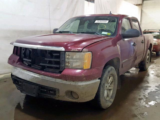 2GTEK13M171677612 - 2007 GMC NEW SIERRA RED photo 2