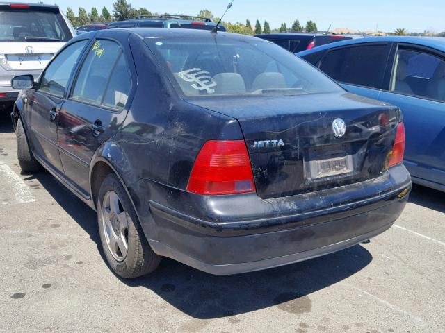 3VWSC29M7YM141882 - 2000 VOLKSWAGEN JETTA GLS BLACK photo 3