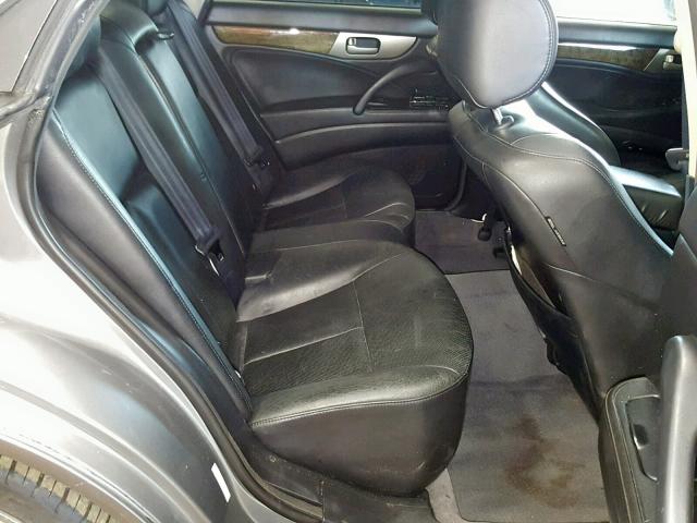 JNKAY41E43M000299 - 2003 INFINITI M45 GRAY photo 6