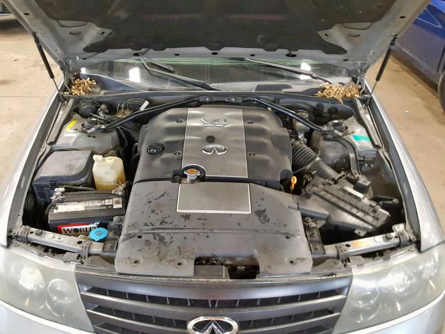 JNKAY41E43M000299 - 2003 INFINITI M45 GRAY photo 7