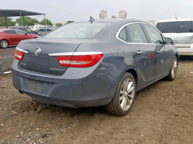 1G4PR5SK3D4231162 - 2013 BUICK VERANO CON GRAY photo 4