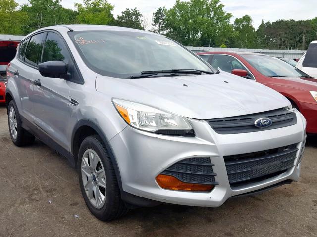 1FMCU0F77DUD92040 - 2013 FORD ESCAPE S SILVER photo 1