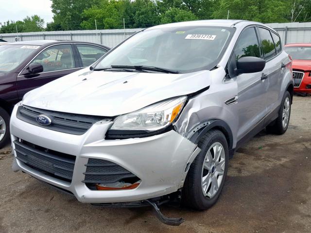 1FMCU0F77DUD92040 - 2013 FORD ESCAPE S SILVER photo 2