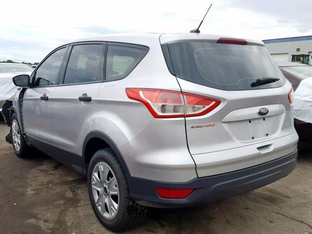 1FMCU0F77DUD92040 - 2013 FORD ESCAPE S SILVER photo 3