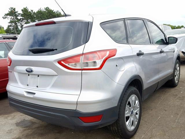 1FMCU0F77DUD92040 - 2013 FORD ESCAPE S SILVER photo 4