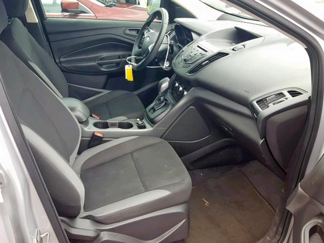 1FMCU0F77DUD92040 - 2013 FORD ESCAPE S SILVER photo 5