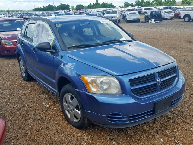 1B3HB28C77D102729 - 2007 DODGE CALIBER BLUE photo 1