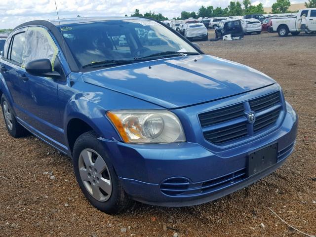 1B3HB28C77D102729 - 2007 DODGE CALIBER BLUE photo 9