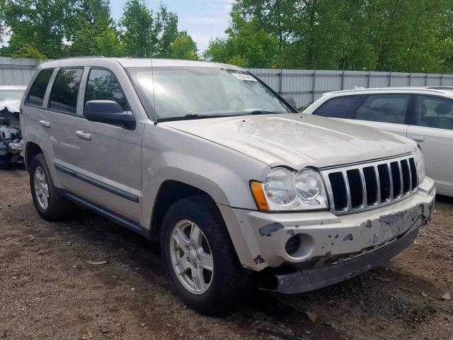 1J8GR48K27C666036 - 2007 JEEP GRAND CHER SILVER photo 1