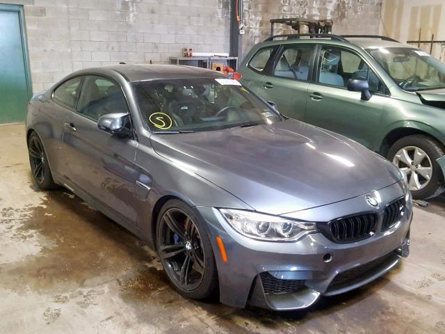 WBS3R9C5XFK331284 - 2015 BMW M4 GRAY photo 1