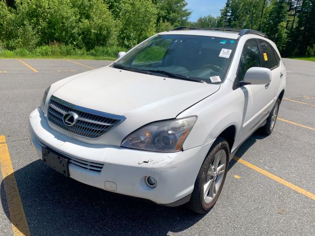 JTJHW31U882070881 - 2008 LEXUS RX 400H WHITE photo 1