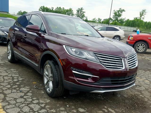 5LMCJ3D91JUL23092 - 2018 LINCOLN MKC RESERV BURGUNDY photo 1