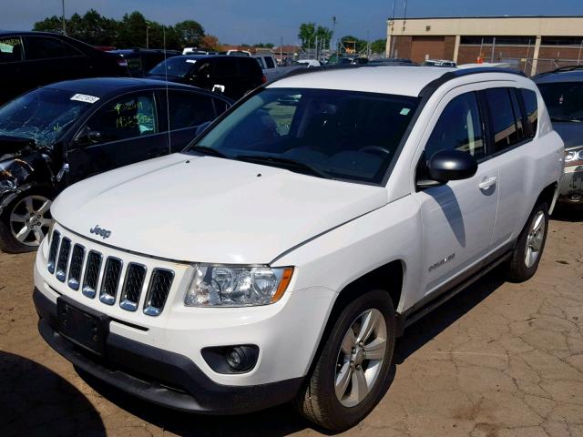 1J4NT1FB5BD213852 - 2011 JEEP COMPASS SP თეთრი ფოტო 2