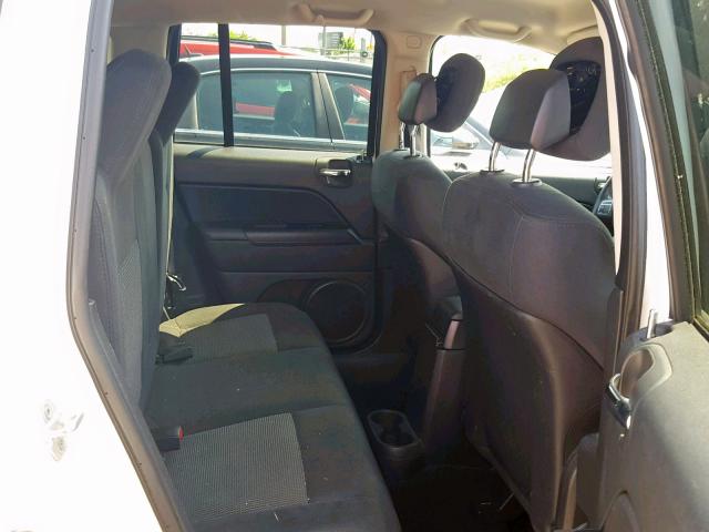 1J4NT1FB5BD213852 - 2011 JEEP COMPASS SP თეთრი ფოტო 6