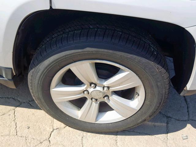 1J4NT1FB5BD213852 - 2011 JEEP COMPASS SP თეთრი ფოტო 9