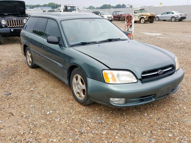 4S3BH625XY6302630 - 2000 SUBARU LEGACY BRI GREEN photo 1