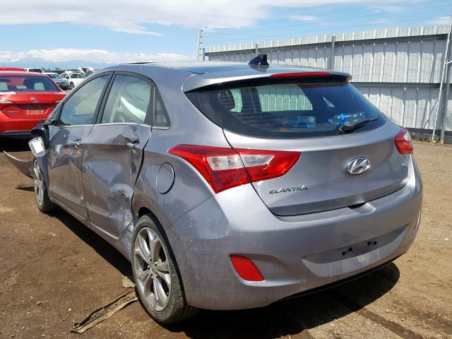 KMHD35LE1DU060229 - 2013 HYUNDAI ELANTRA GT GRAY photo 3