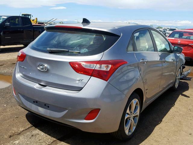 KMHD35LE1DU060229 - 2013 HYUNDAI ELANTRA GT GRAY photo 4